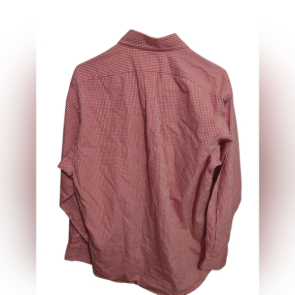 Ralph Lauren Blake Button Down Shirt Gingham Plaid Medium Preppy Oversized - Picture 4 of 4